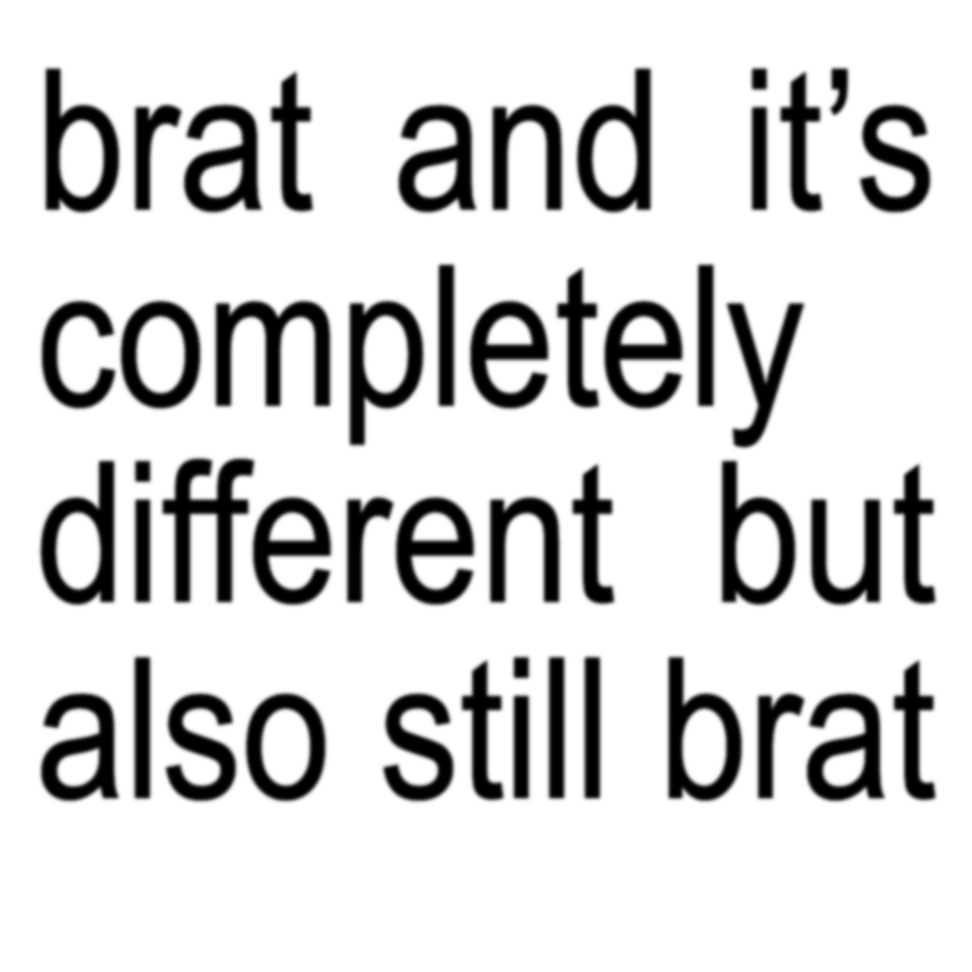 Brat Generator Black Theme Example